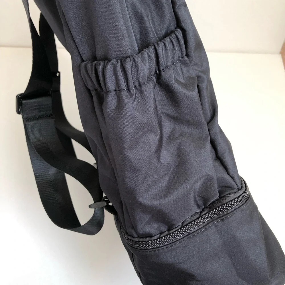 NWT Beyond Yoga Black Athleisure Convertible Shoulder Tote Backpack Gym Bag